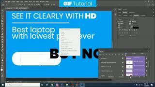 How to create an Animated in Photoshop | GIF Tutorial Design - Adobe Photoshop CC 2019