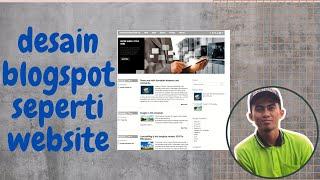 cara membuat blogspot dengan template web