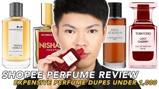 SHOPEE PERFUME REVIEW: AFFORDABLE ALTERNATIVES TO POPULAR EXPENSIVE PERFUMES! ALL UNDER 1,000 PESOS!