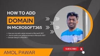 Add your domain to office 365 | How IT Works !!!