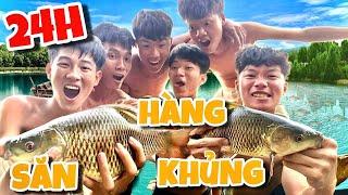 Anh Ba Phai | Thử Thách 24H Cắm Trại Săn Hàng Khủng Ở Hồ Lên Tiếng