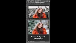 How To Remove Background In 50 Seconds | Photoshop CC 2021 Hindi #Shorts