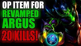 REVAMPED ARGUS EQUIPPED WITH FLEETING TIME || MOBILE LEGENDS