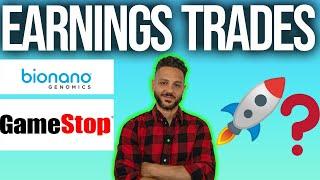 GME & BNGO EARNINGS TRADES!  WILL GME & BNGO GO UP? [best stocks to buy now]