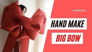 【Ins Trendy】How to Make a Giant Bow! CHEAP and Easy!
