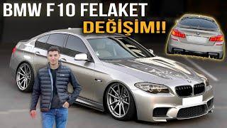 Fransa’dan BMW F10 getirip Türkiye’de Modifiye etim ! M5 yaptık Kaderi Değişti !