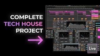 We made a FREE Tech House Template for Ableton 11 x Jerome Robins