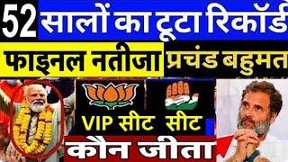 हरियाणा विधानसभा चुनाव Results VIP सीट पर कौन कहाँ से कितने वोटो के अंतर से जीता ?