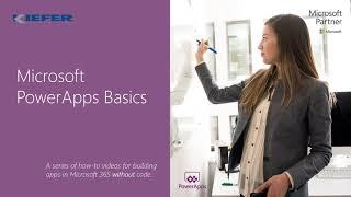 Microsoft PowerApps Basics #1: Introduction to Canvas Apps