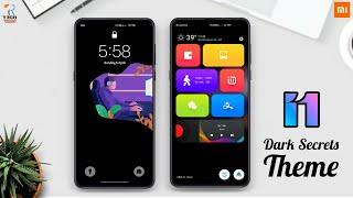 Dark MiUi 11 Top Secret THEME for Redmi Phones