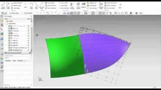 Siemens NX 10 | Class A Surfacing Tool: Fill Surface