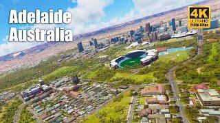 Orbx - Adelaide - Australia - 4K 60fps  | Drone Music Video | Microsoft Flight Simulator