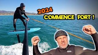 2024 COMMENCE TRÈS FORT ! en #standuppaddle #foil #supfoildownwind #vanlife - Voyage Voyages