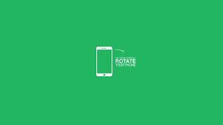 Rotate Your Phone Green Screen (free no copyright) | Don't forget to Subscribe