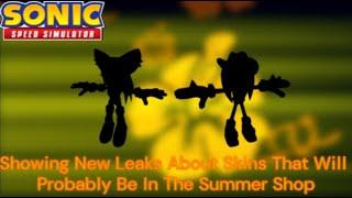 Showing New Leaks About Skins That Will Probably Be In The Summer Shop | Sonic Speed Simulator