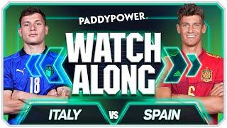 ITALY vs SPAIN EURO 202O Watchalong Mark GOLDBRIDGE LIVE