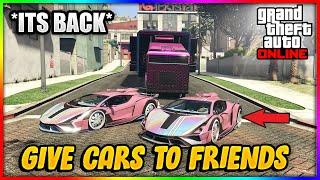 NEW & EASYGCTF ANY CAR GIVE CARS TO FRIENDS GLITCH GTA 5 ONLINE FREE CARS! (XBOX ONE/PS4)
