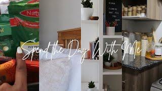 GROCERY HAUL | CLEAN AND ORGANIZE WITH ME | STYLING THE SHELF | SELFCARE MOTIVATION | Wangui Gathogo