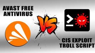 Teste do Avast Free Antivirus contra RANSOMWARE + Troll Script