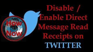 Disable (or enable) Read Reports on TWITTER