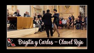 Brigita y Carlos Rodriguez De Boedo - Clavel Rojo - Championnat International de Tango, Paris