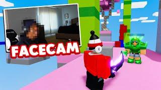 ROBLOX BEDWARS WITH FACECAM