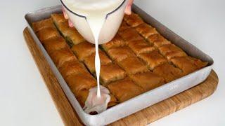 BAYRAM İçin Bu BAKLAVAYI  Yapın Duyan Size KOŞACAK SOĞUK BAKLAVA TARİFİ Hazır Baklava Yufkası