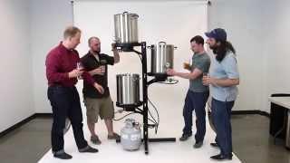 The Center of Gravity™ Brewhouse (Three-Tiered Brewing Station)