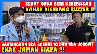 Kaharuddin Bem SI sebut Orde Baru berikan kebebasan pada masyarakat dapat kritikan dari Warganet !!