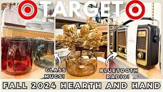  NEW  TARGET HEARTH AND HAND FALL 2024 + TARGET DOLLAR SPOT SHOP WITH ME | HOME DECOR VLOG