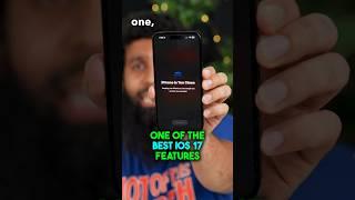 One of the best İOS 17 features | iOS 17 screen distance #shorts