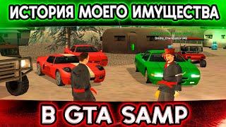 ОТКУДА У МЕНЯ ИМУЩЕСТВА НА 100 МИЛЛИОНОВ? ИСТОРИЯ С САМОГО НАЧАЛА НА ТРИНИТИ РП В GTA SAMP