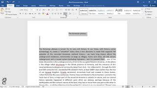 How to add space before paragraph in word