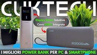 NON COMPRARE UN POWER BANK PRIMA DI AVER VISTO QUESTO VIDEO! CUKTECK 10 150W & CUKTECK 45W Review