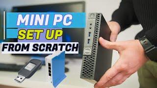 PAANU BUMUO NG PC VERSION GAMIT ANG DELL OPTIPLEX MINI PC WITH TESTING USING MIKROTIK HAPLITE