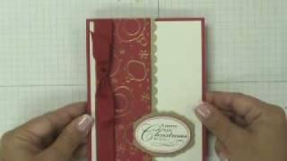 Stampin' Up! Tutorial - Sparkle & Shine Card