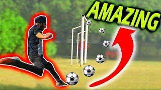 How To Shoot / Kick Soccer ballInner CurveBanana kickinside shoot-football freekick tutorial