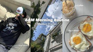 6Am morning routine | peaceful & productive