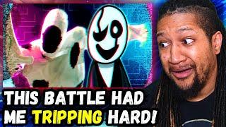 Freshy Kanal - The Spot vs W. D. Gaster (RAP BATTLE!) | Reaction!