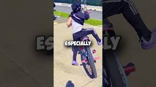 He Did THIS To Mr Beast's Bike! #shorts #bikelife #wheelie