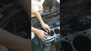 #shorts how to fitting cylinder block #mechanical