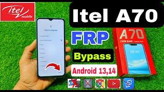 itel a70 frp bypass android 13 | itel a665l google account bypass without pc | itel a70 frp unlock |