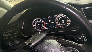 VW Tiguan 2018г Keyless-Go AKL MQB Вольксваген Тигуан 2018г восстановление ключей при полной утери