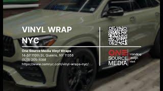 Vinyl wrap NYC - One Source Media Vinyl Wraps