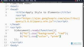 Different Techniques to Style Elements in jQuery