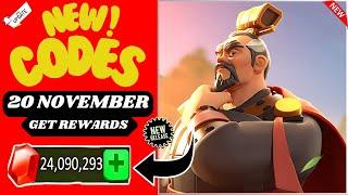 ️NOVEMBER CODES️RISE OF KINGDOMS CODES NOVEMBER 2024 -RISE OF KINGDOMS REDEEM CODES 2024-CODE ROK