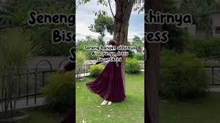 Rekomendasi OOTD Hijab | Dress | link di kolom komentar #shopeehaul #ootdhijab #shorts #racunshopee