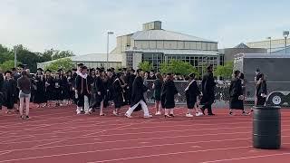 Warsaw Community High School 2024 Graduation Processional View 1