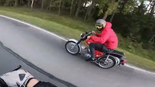 Jazda SIMSONEM DDR 50cc i MTX 134cc Chylo Racing GARAGE Simson Tuning