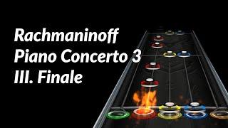 Rachmaninoff - Piano Concerto 3 - III. Finale | Clone Hero Chart Preview